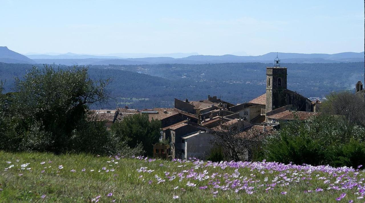 La Rose Des Vents Bed & Breakfast Montauroux Dış mekan fotoğraf